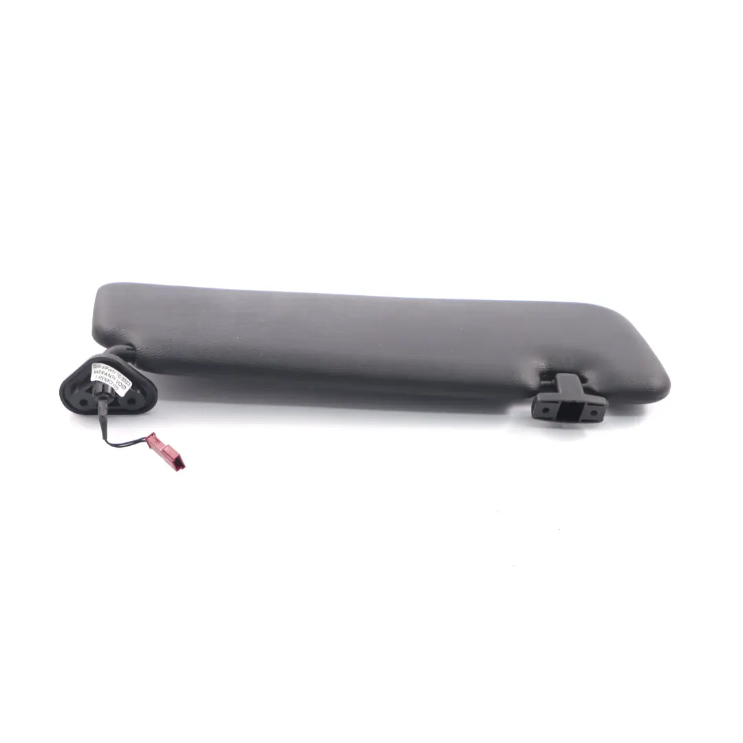 BMW E46 Sonnen blende links Abdeckung Panel blende Kunstleder schwarz - SKU 7023987 - Teilenummer 7023987