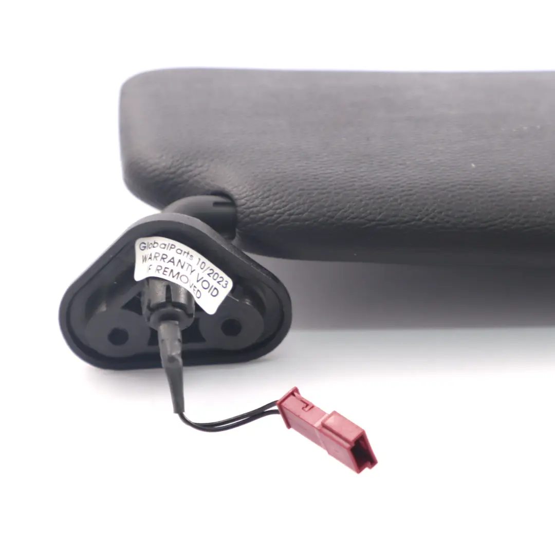 BMW E46 Parasol Izquierdo Cubierta Panel Parasol Imitación Cuero Negro - SKU 7023987 - Número de pieza 7023987