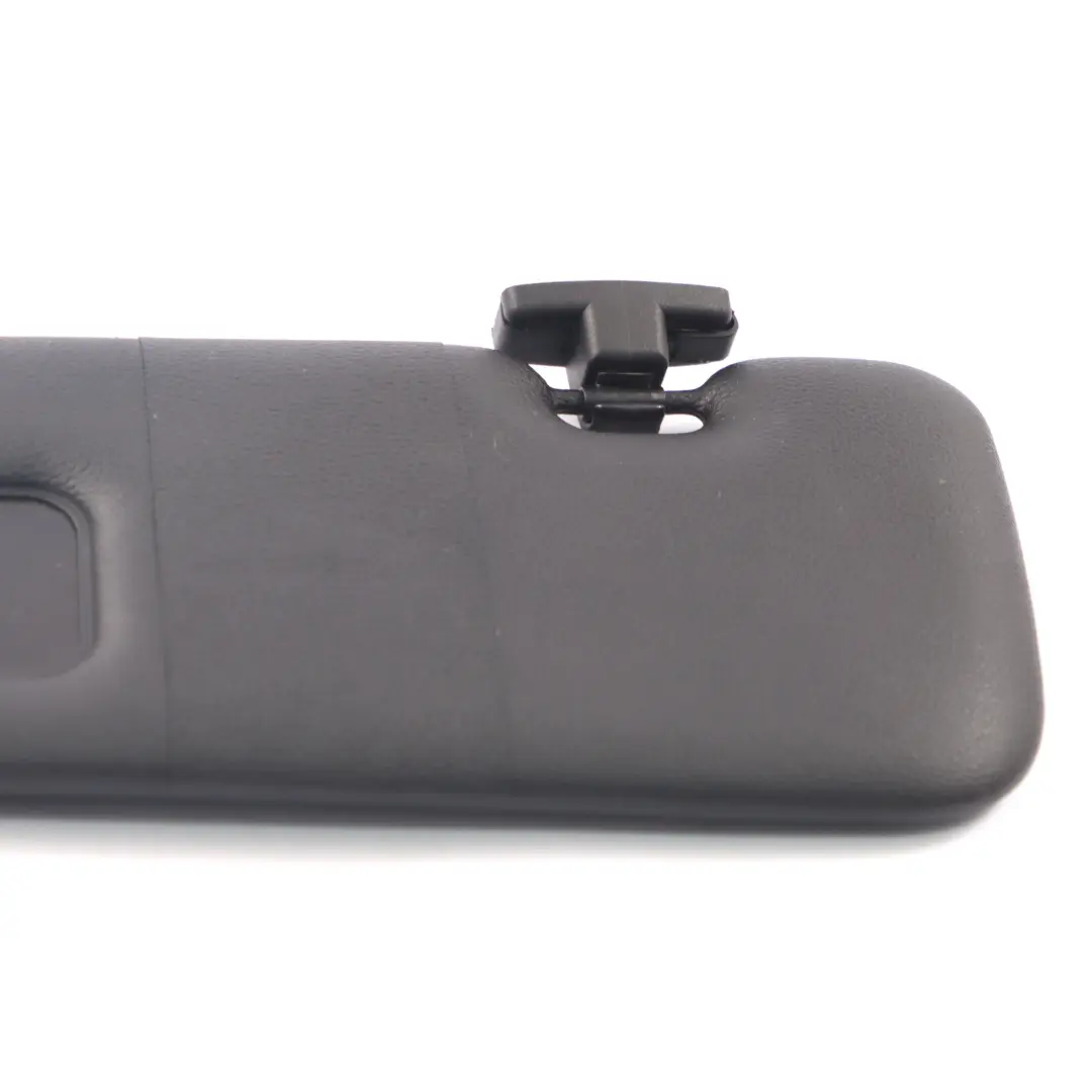 BMW E46 Sun Visor Left N/S Cover Panel Sunvisor Imitation Leather Black - SKU 7023987 - Part number 7023987