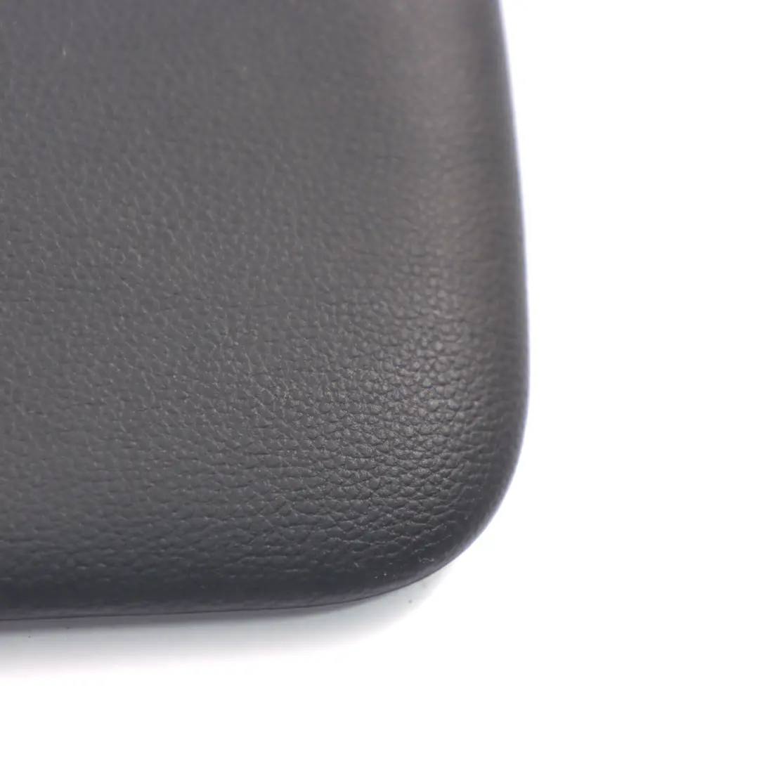 BMW E46 Sun Visor Left N/S Cover Panel Sunvisor Imitation Leather Black - SKU 7023987 - Part number 7023987