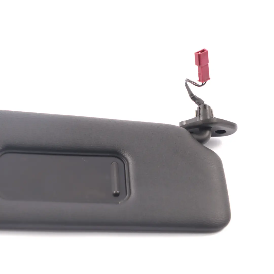 BMW E46 Sonnen blende Rechts Abdeckung Panel Kunstleder Schwarz - SKU 7023988 - Teilenummer 7023988