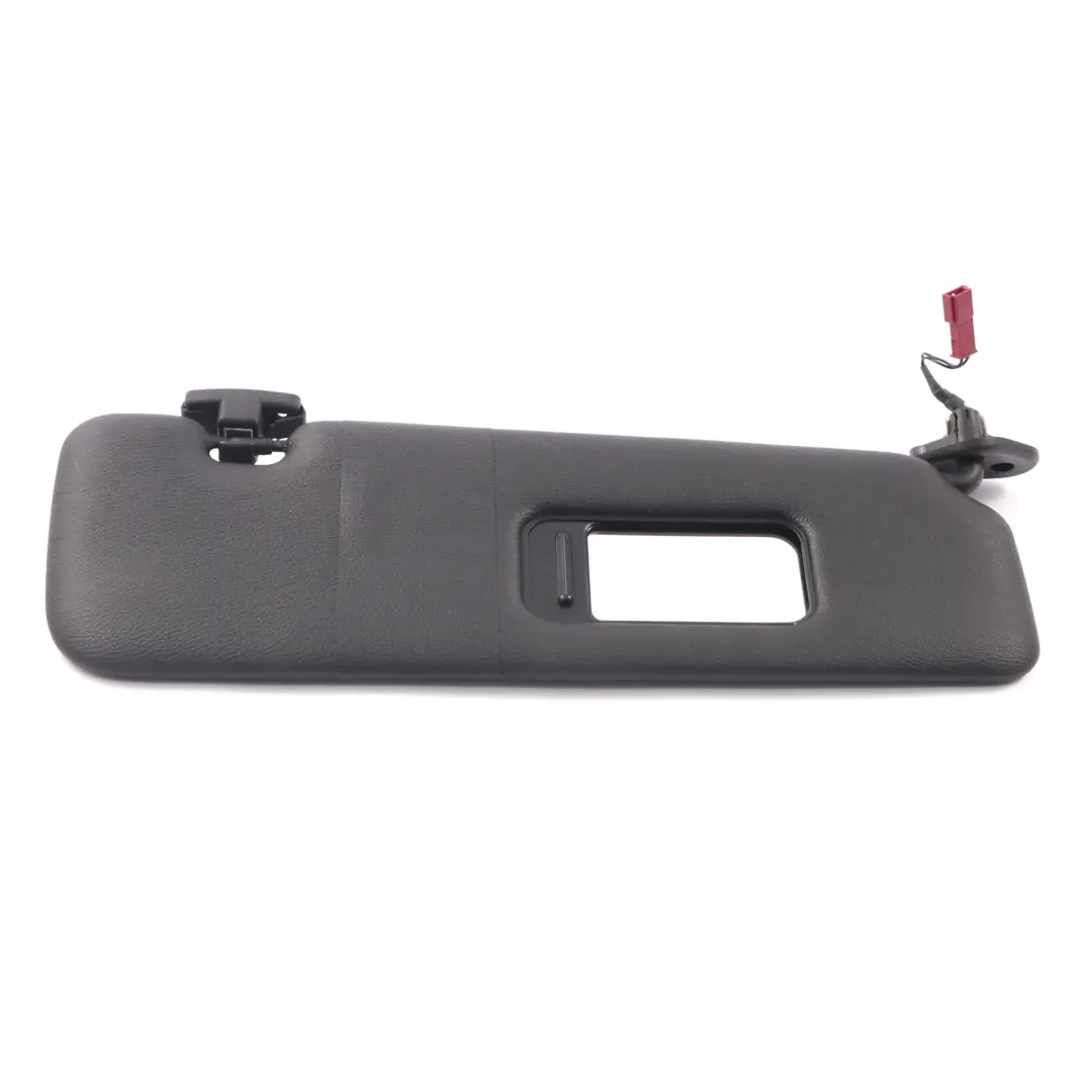 BMW E46 Pare-soleil droit Panneau couverture soleil simili cuir noir - SKU 7023988 - Numéro de pièce 7023988