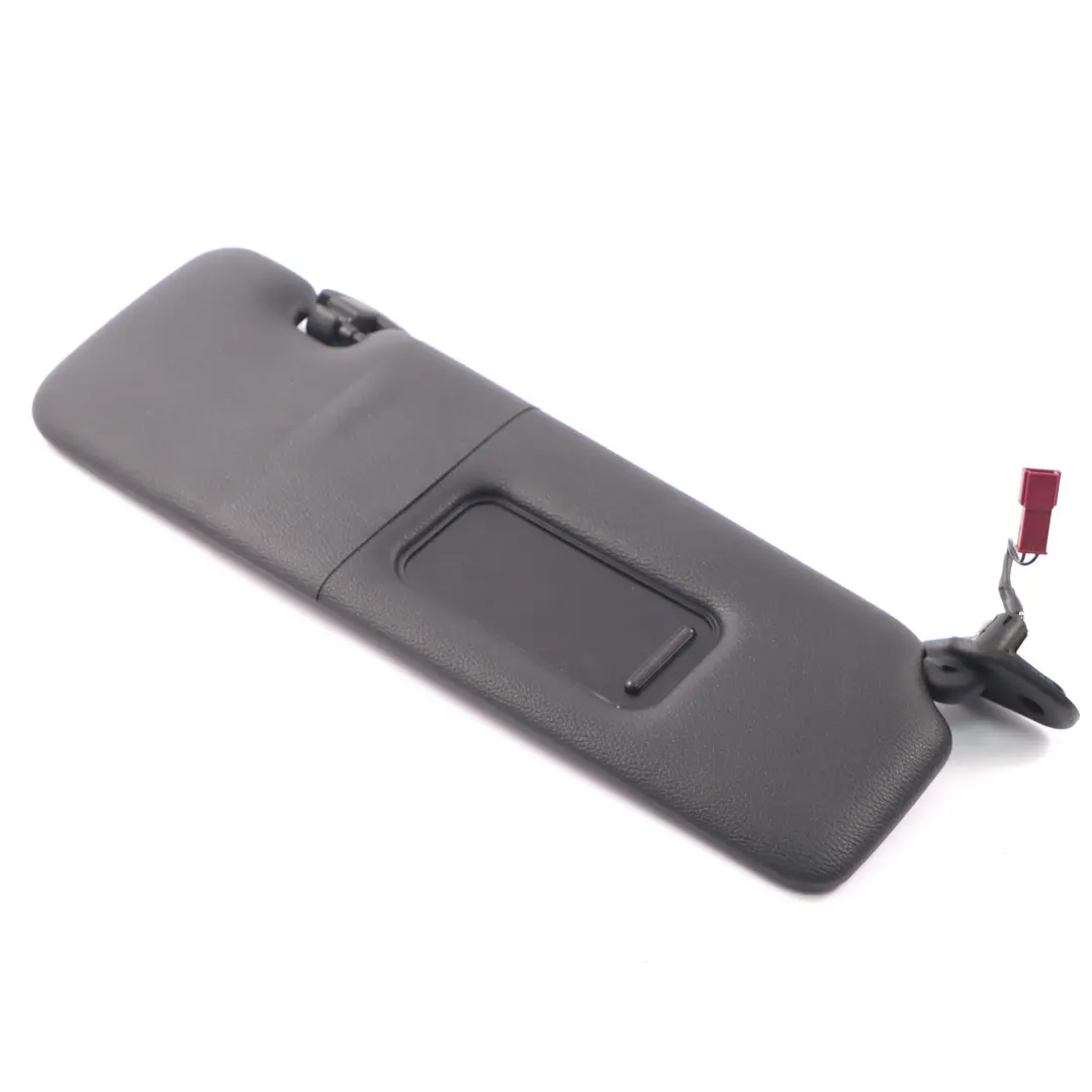 BMW E46 Pare-soleil droit Panneau couverture soleil simili cuir noir - SKU 7023988 - Numéro de pièce 7023988
