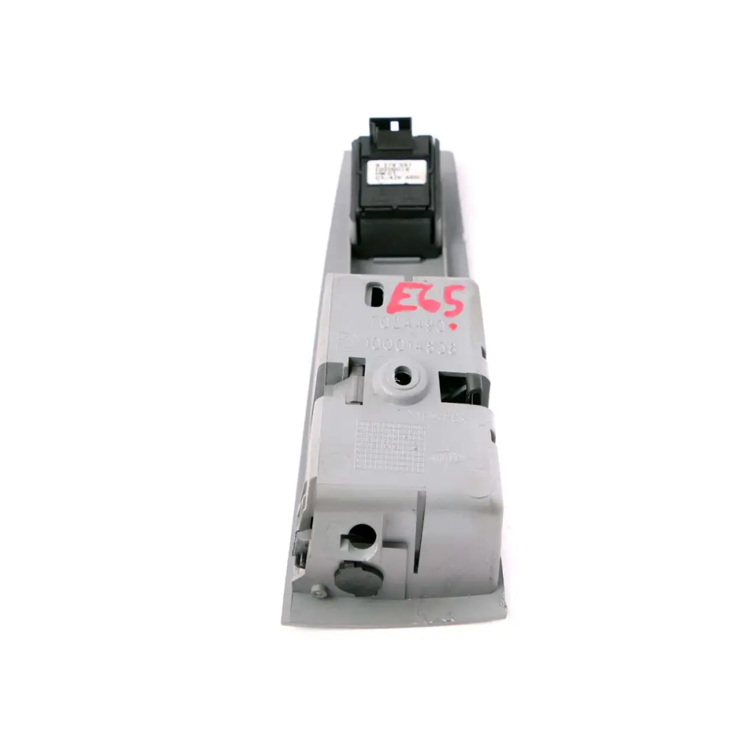 Trasero Derecho Interruptor Ventana Levantador Cenicero Acabado Plata para BMW E65 con número de pieza 7024490 BMW E65 Trasero Derecho Interruptor Ventana Levantador Cenicero Acabado Plata - SKU 7024490 - Número de pieza 7024490