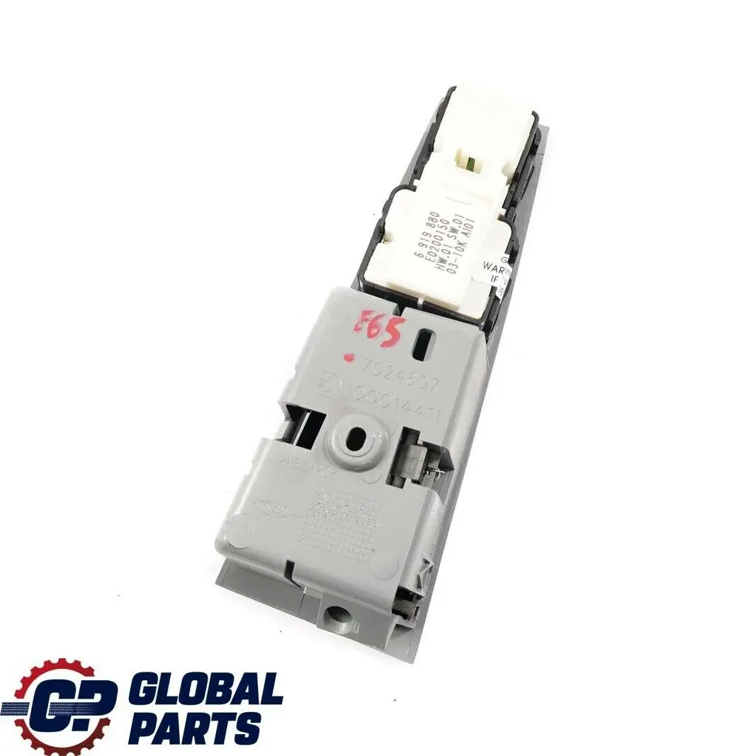 Interrupteur Leve-vitre Calcinateur A Gauche pour BMW E65 E66 à propos du numéro de pièce 6917107 BMW E65 E66 Interrupteur Leve-vitre Calcinateur A Gauche - SKU 7024607 - Numéro de pièce 6917107