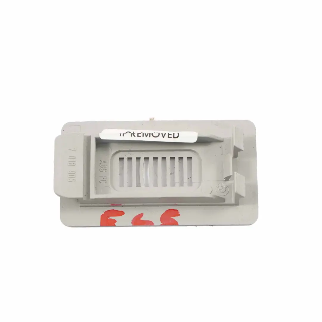 Embellecedor Tapa Panel Micrófono Revestimiento Gris Steingrau para BMW E65 con número de pieza 7024806 BMW E65 Embellecedor Tapa Panel Micrófono Revestimiento Gris Steingrau - SKU 7024806 - Número de pieza 7024806