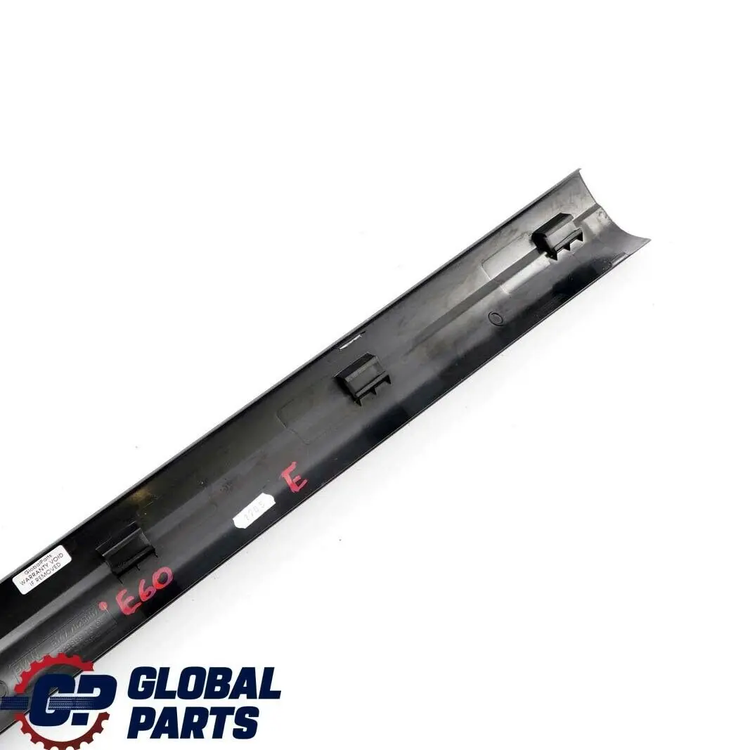 Strip Entrance Inner Front Left Right N/O/S to BMW E60 E61 Cover with Part number 7025007 BMW E60 E61 Cover Strip Entrance Inner Front Left Right N/O/S - SKU 7025007 - Part number 7025007