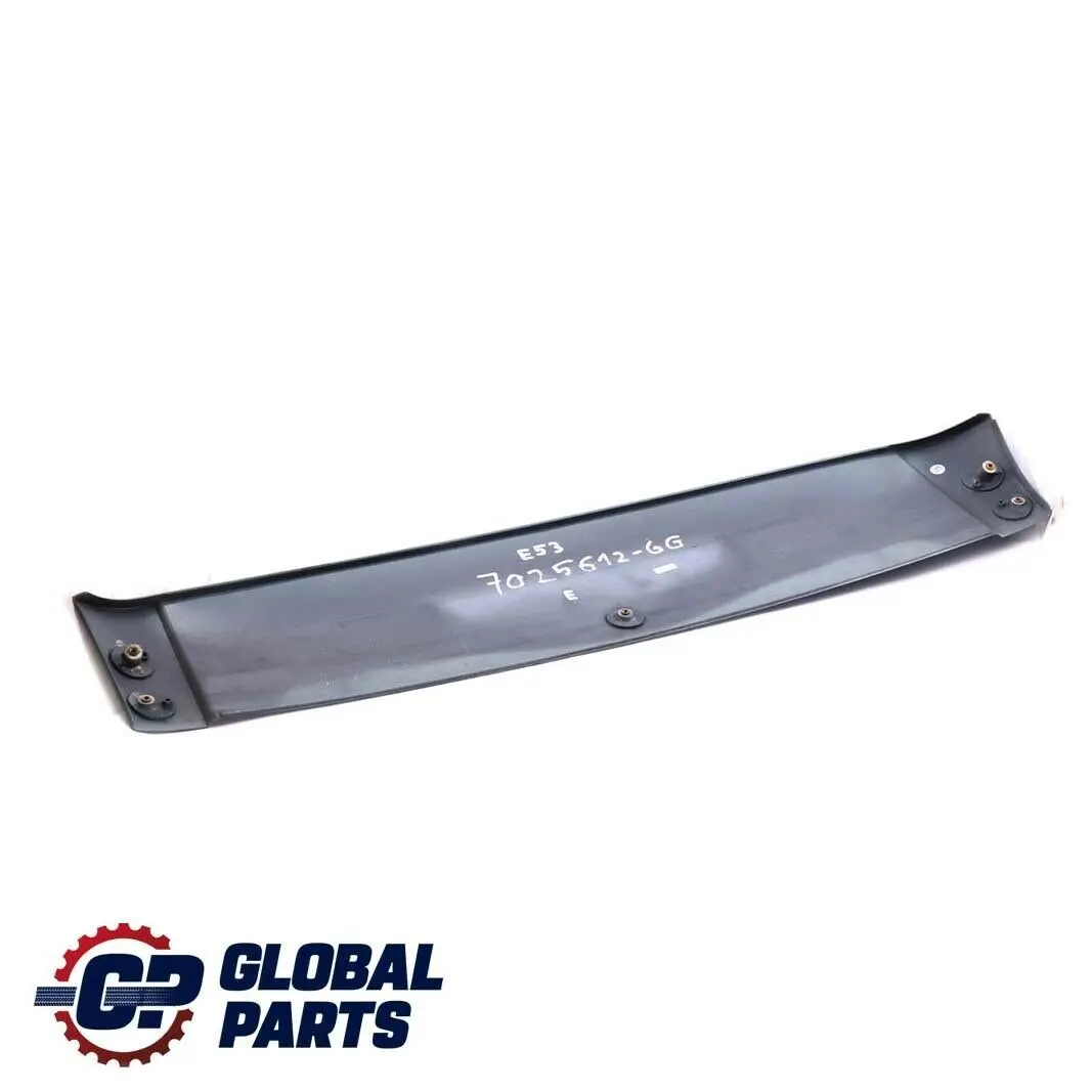 Heckspoiler Oben Graugruen Grey Green Metallic - 442 für BMW X5 er E53 mit Teilenummer 7025612 BMW X5 er E53 Heckspoiler Oben Graugruen Grey Green Metallic - 442 - SKU 7025612-GG - Teilenummer 7025612