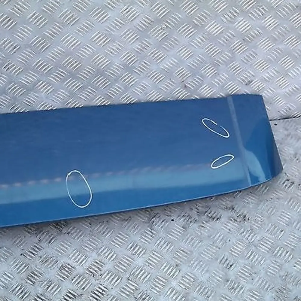 BMW X5 E53 Spoiler Haut Bleu Topaze Bleu Metallique - 364 7025612 - SKU 7025612-TPB1 - Numéro de pièce 51717025612