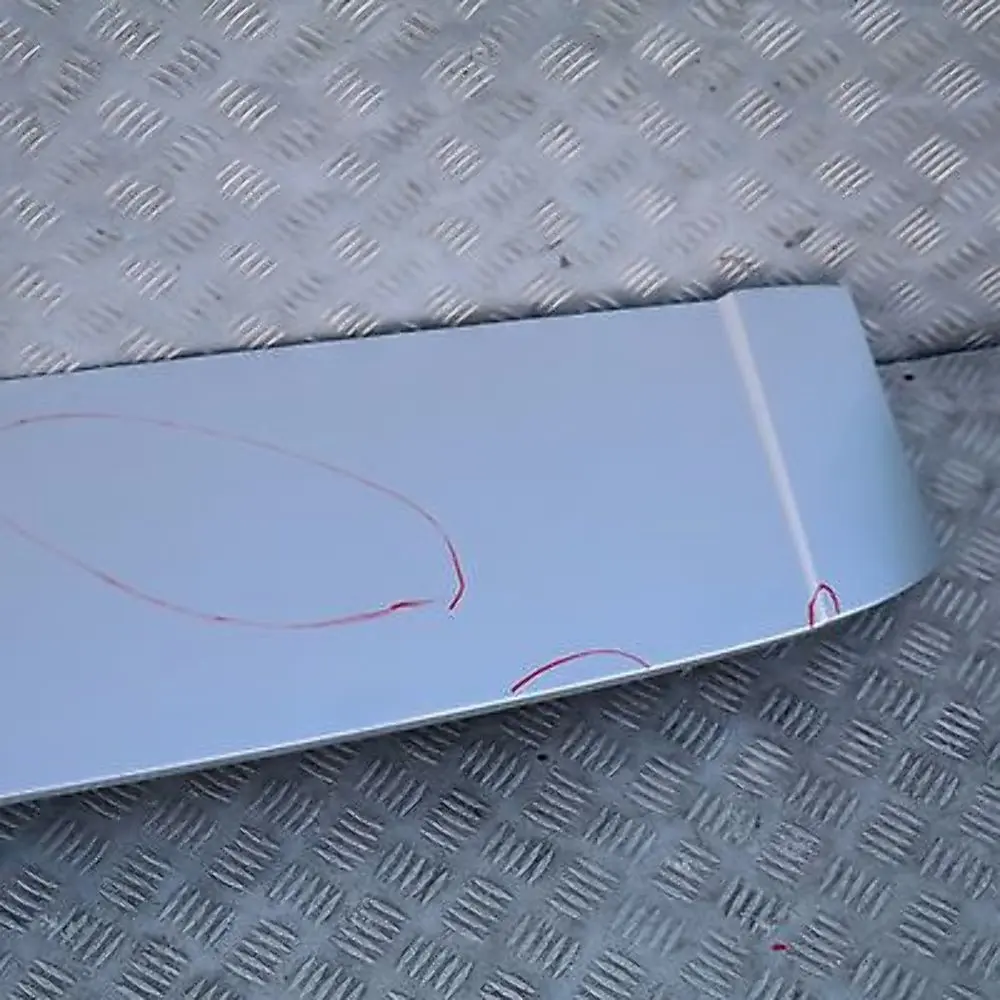 BMW X5 E53 Heck Spoiler Flügel Oben Titansilber Metallic - 354 7025612 - SKU 7025612-TS - Teilenummer 51717025612