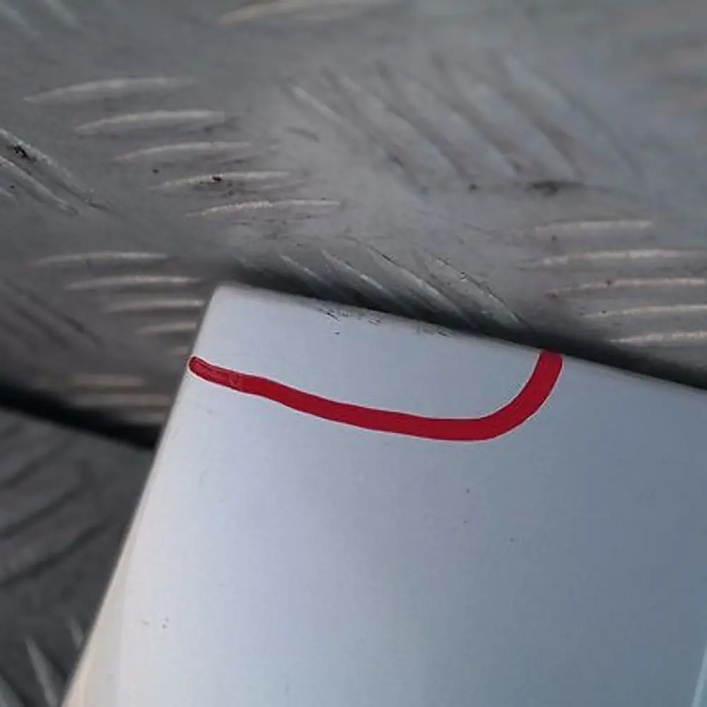 BMW E53 X5 Spoiler Lotka Tylna Tył Titan Silver - 354 - SKU 7025612-TS - Numer Części 51717025612