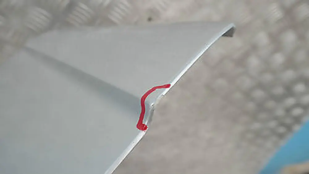 BMW X5 er E53 Heckspoiler Oben Titansilber Titan Silver Silber 354 7025612 - SKU 7025612-TS1 - Teilenummer 51717025612