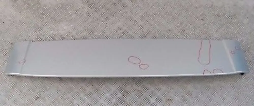 BMW X5 SERIES 3 E53 Rear Spoiler Upper Titansilber Titan Silber Silver - SKU 7025612-TS3 - Part number 7025612