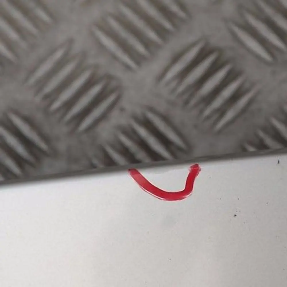 BMW X5 SERIES 6 E53 Rear Spoiler Upper Titansilber Titan Silber Silver - SKU 7025612-TS6 - Part number 7025612