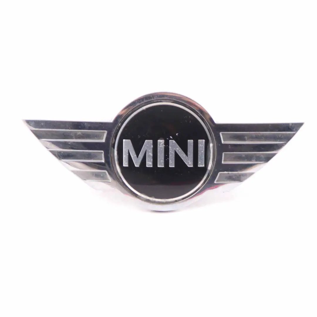 Front Badge Bonnet Hood Emblem Logo Chrome to Mini Cooper R50 R52 with Part number 7026184 Mini Cooper R50 R52 Front Badge Bonnet Hood Emblem Logo Chrome - SKU 7026184-2 - Part number 7026184