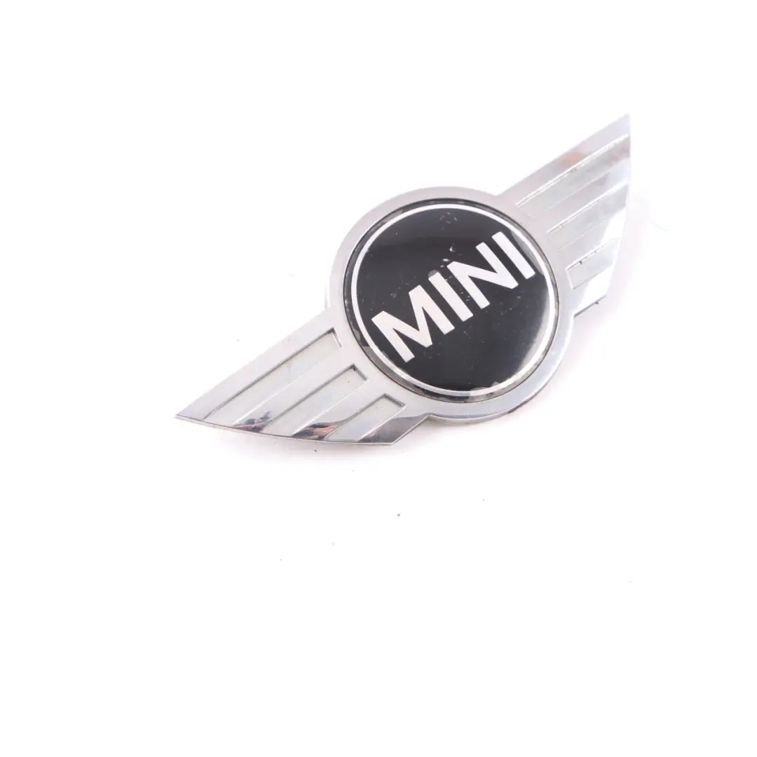 Emblem Abzeichen Logo Vorne Chrom für Mini Cooper One R50 R52 mit Teilenummer 7026184 Mini Cooper One R50 R52 Emblem Abzeichen Logo Vorne Chrom - SKU 7026184-2 - Teilenummer 7026184