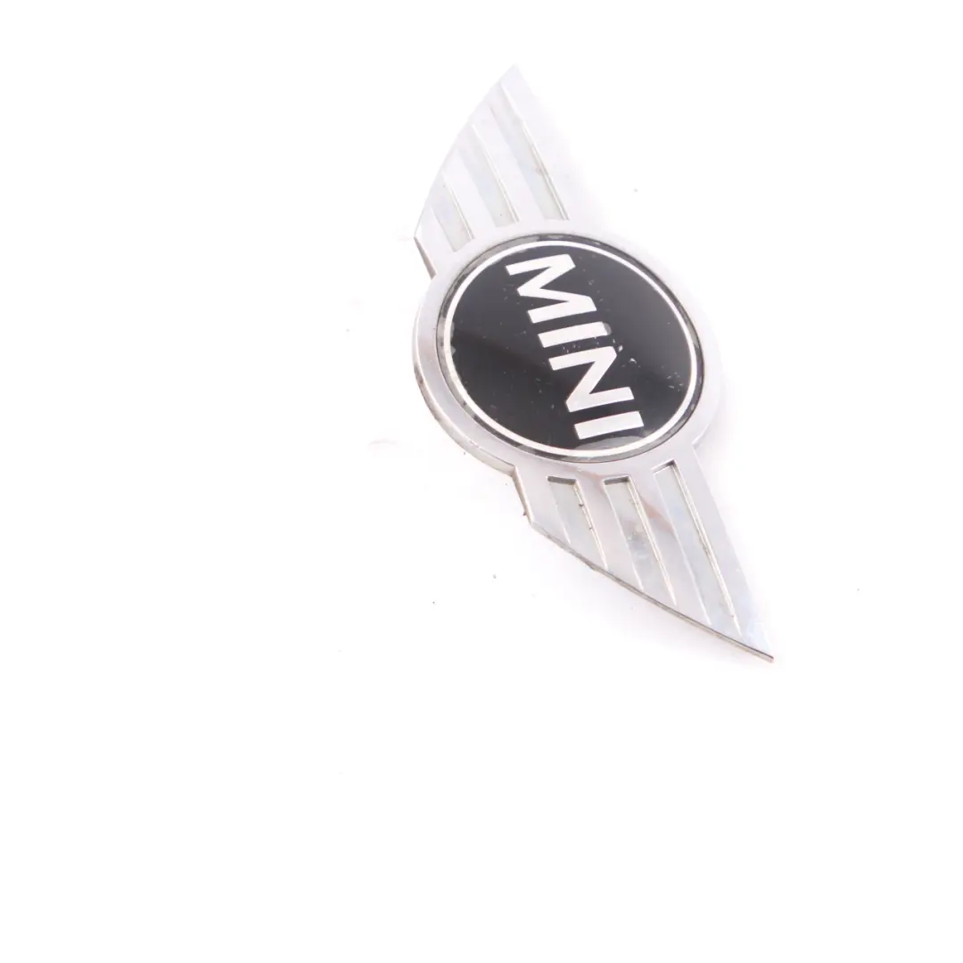 Front Badge Bonnet Hood Emblem Logo Chrome to Mini Cooper R50 R52 with Part number 7026184 Mini Cooper R50 R52 Front Badge Bonnet Hood Emblem Logo Chrome - SKU 7026184-2 - Part number 7026184