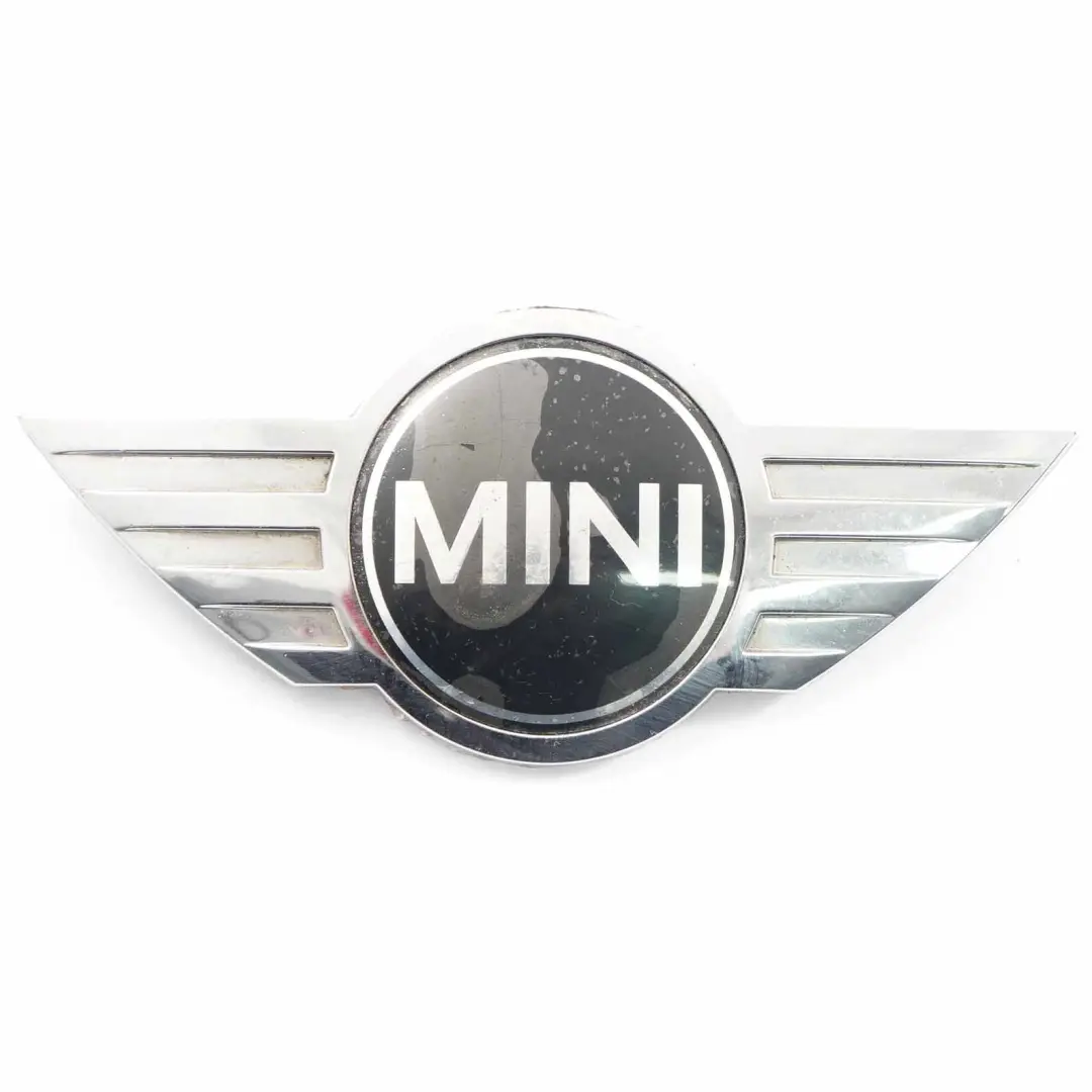 anteriore Cofano Emblema Logo Cromo per Mini Cooper R50 R52 Badge con numero di parte 7026184 Mini Cooper R50 R52 Badge anteriore Cofano Emblema Logo Cromo - SKU 7026184-3 - Numero di parte 7026184