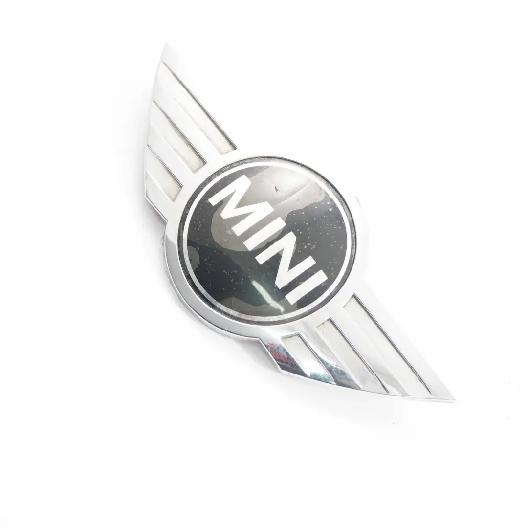 anteriore Cofano Emblema Logo Cromo per Mini Cooper R50 R52 Badge con numero di parte 7026184 Mini Cooper R50 R52 Badge anteriore Cofano Emblema Logo Cromo - SKU 7026184-3 - Numero di parte 7026184