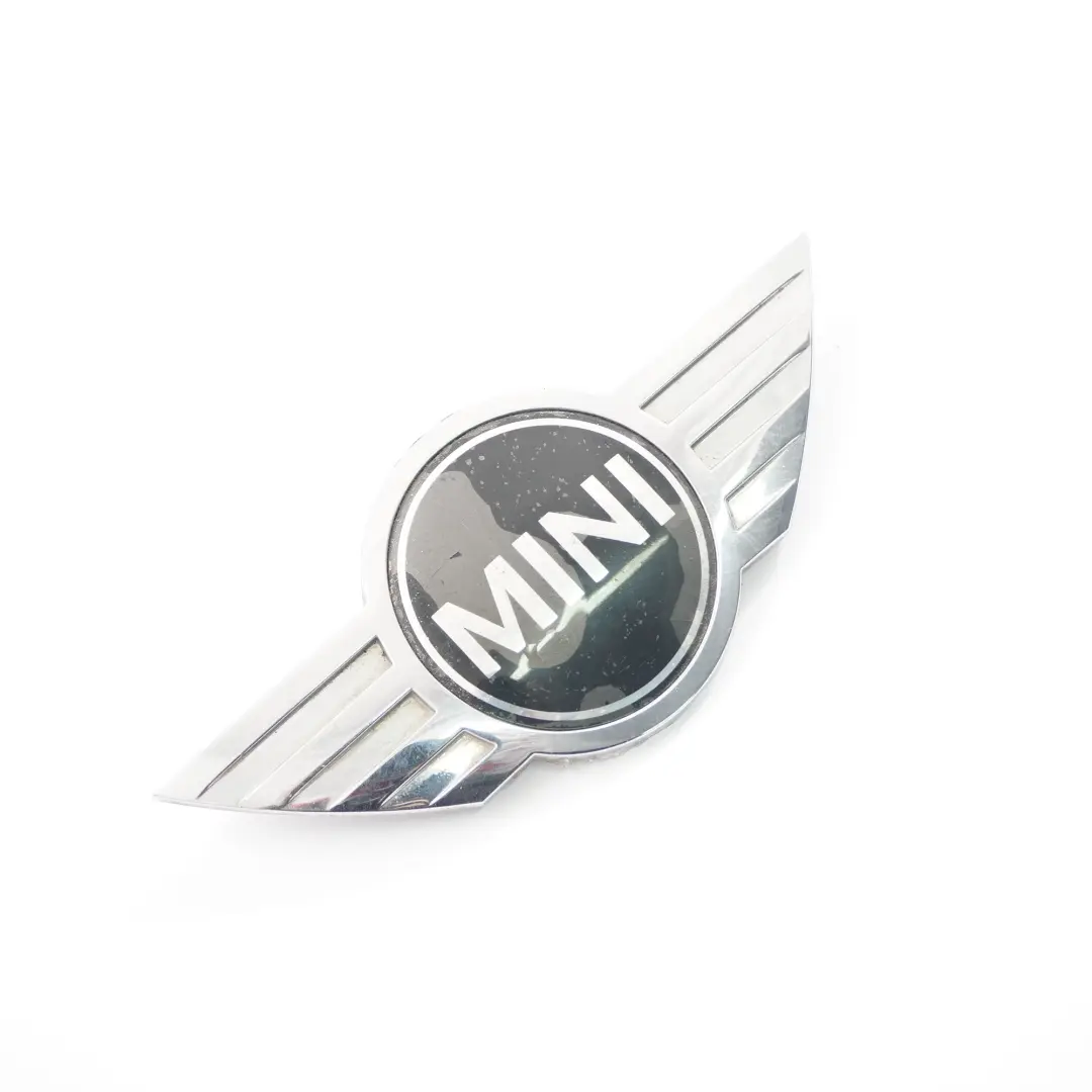 anteriore Cofano Emblema Logo Cromo per Mini Cooper R50 R52 Badge con numero di parte 7026184 Mini Cooper R50 R52 Badge anteriore Cofano Emblema Logo Cromo - SKU 7026184-3 - Numero di parte 7026184