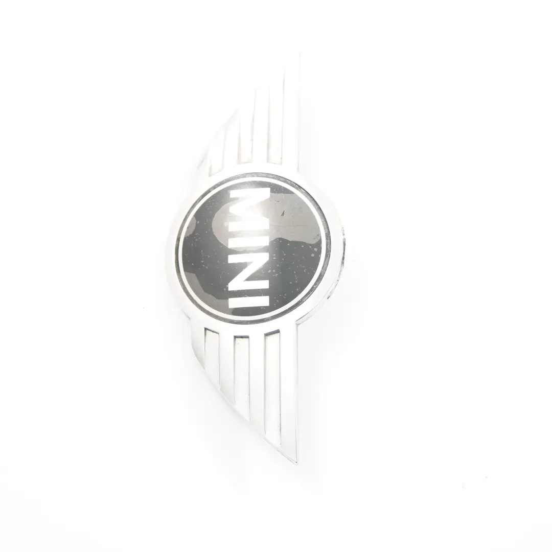 anteriore Cofano Emblema Logo Cromo per Mini Cooper R50 R52 Badge con numero di parte 7026184 Mini Cooper R50 R52 Badge anteriore Cofano Emblema Logo Cromo - SKU 7026184-3 - Numero di parte 7026184