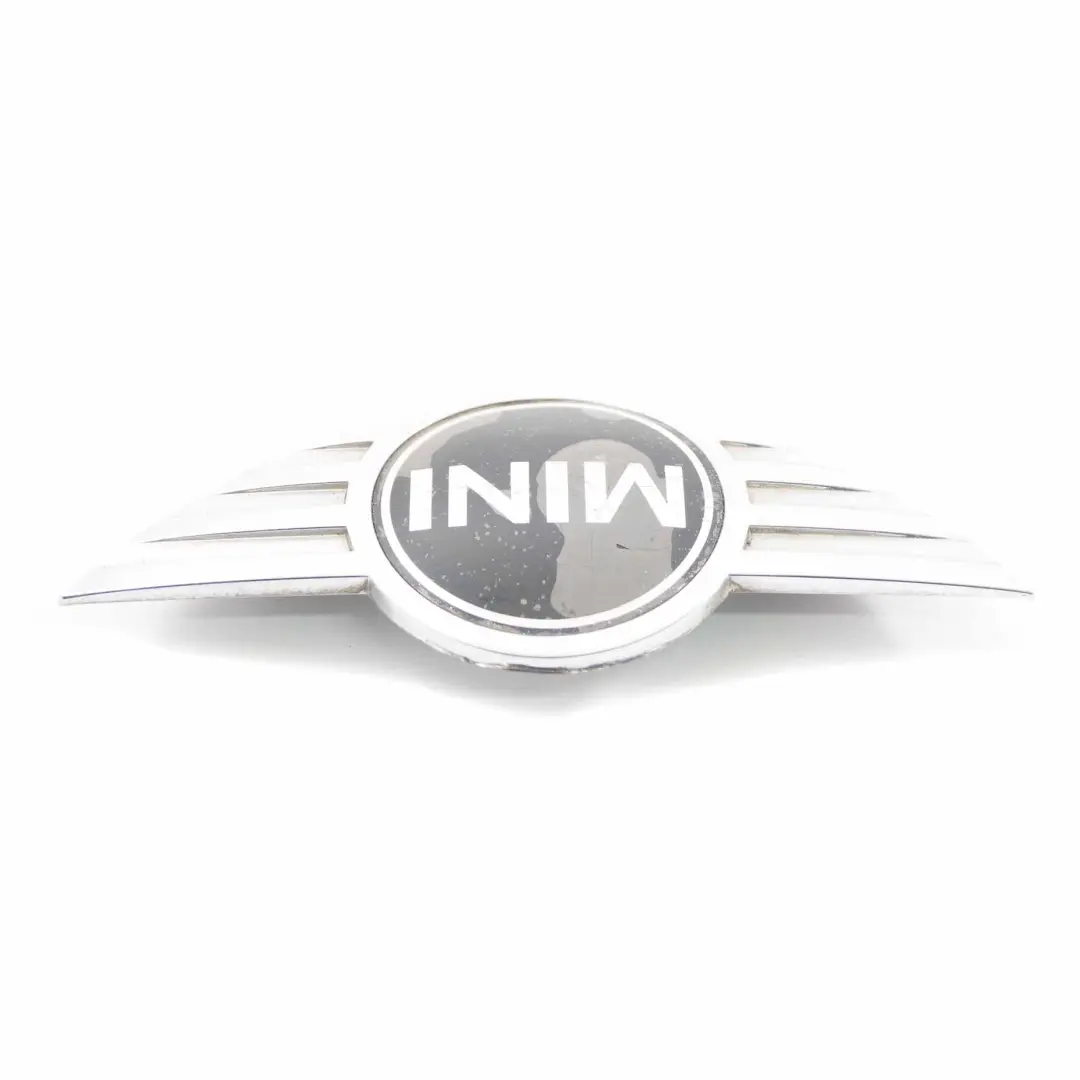 anteriore Cofano Emblema Logo Cromo per Mini Cooper R50 R52 Badge con numero di parte 7026184 Mini Cooper R50 R52 Badge anteriore Cofano Emblema Logo Cromo - SKU 7026184-3 - Numero di parte 7026184