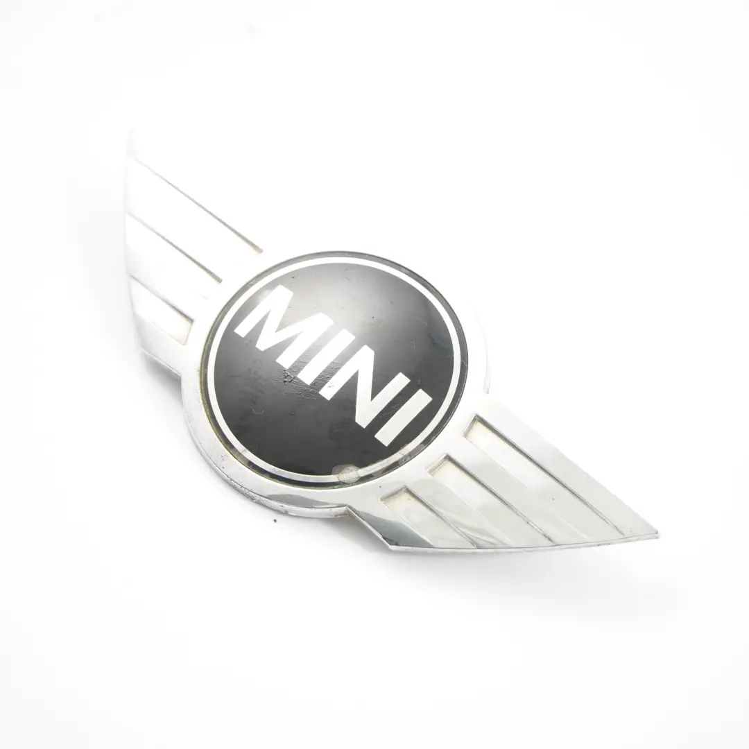 Mini R50 R53 R56 R57 Rear Tailgate Badge Emblem Chrome - SKU 7026186-1 - Part number 7026186