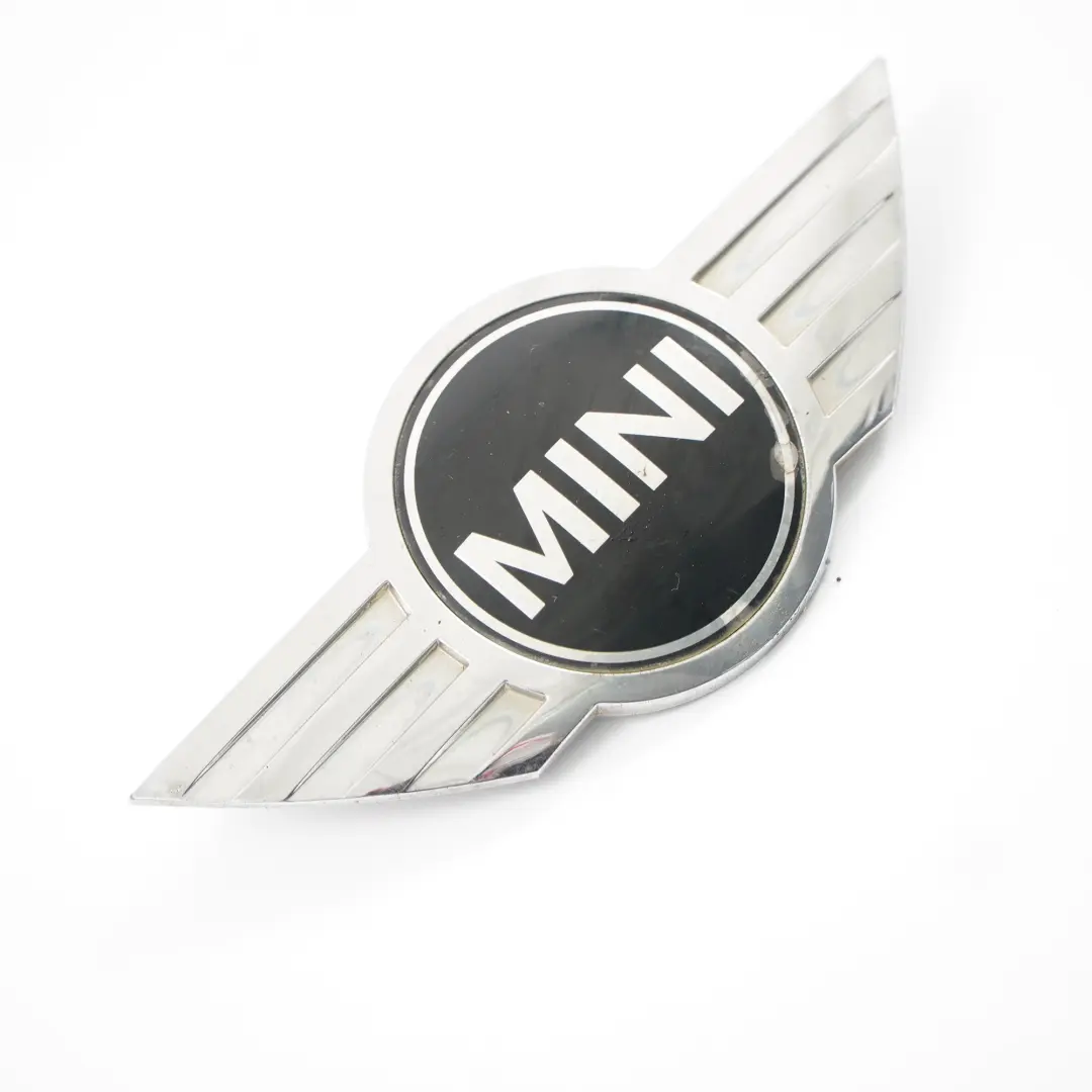 Mini R50 R53 R56 R57 Rear Tailgate Badge Emblem Chrome - SKU 7026186-1 - Part number 7026186