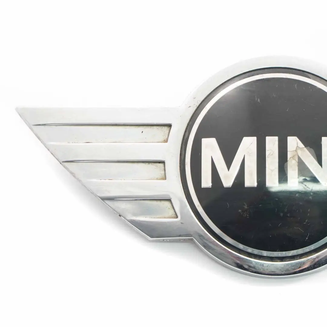 Mini Cooper One R50 R53 R56 R57 Tapa Trasera del Maletero Insignia Emblema Cromo - SKU 7026186-2 - Número de pieza 7026186