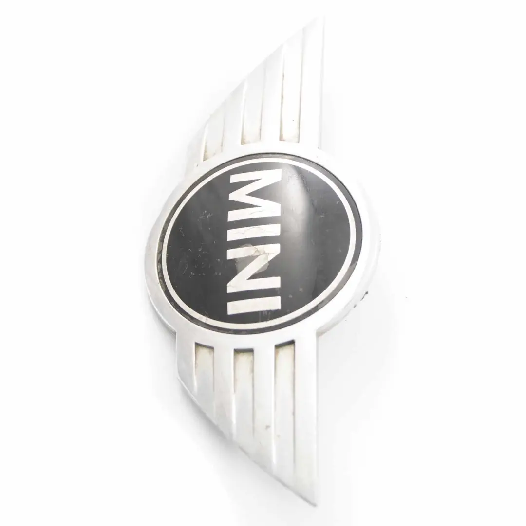 Heckklappe Abzeichen Emblem Hinten Chrom für Mini Cooper One R50 R53 R56 R57 mit Teilenummer 7026186 Mini Cooper One R50 R53 R56 R57 Heckklappe Abzeichen Emblem Hinten Chrom - SKU 7026186-2 - Teilenummer 7026186