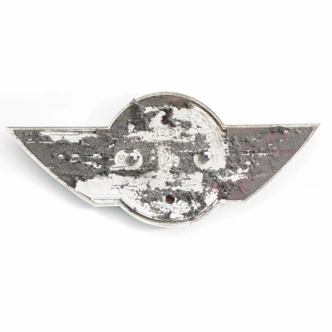Tailgate Emblem Mini Cooper One R50 R53 R56 Rear Trunk Lid Badge Chrome - SKU 7026186-2 - Part number 7026186