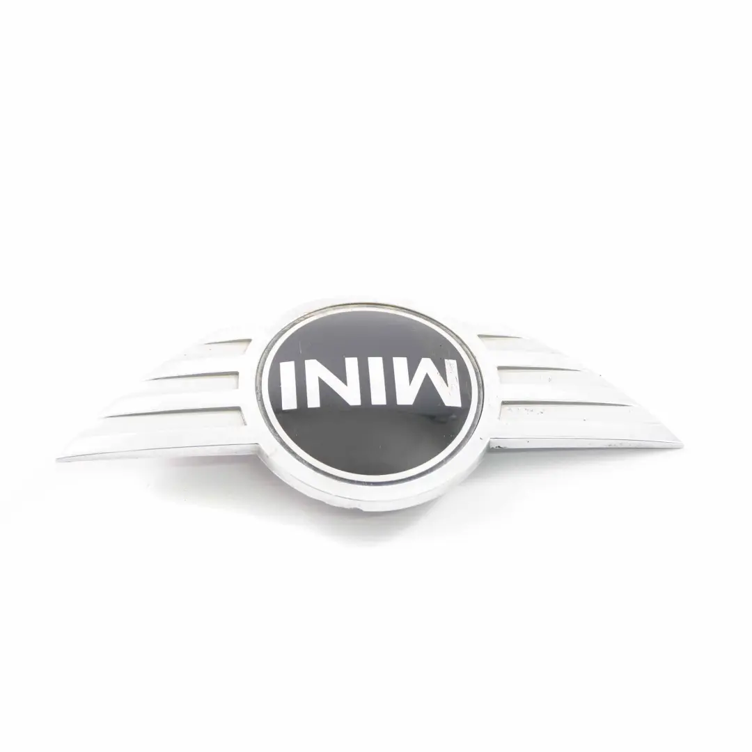 Mini Cooper One R50 R53 R56 R57 3 Genuine Tailgate Badge Emblema - SKU 7026186-3 - Numero di parte 7026186