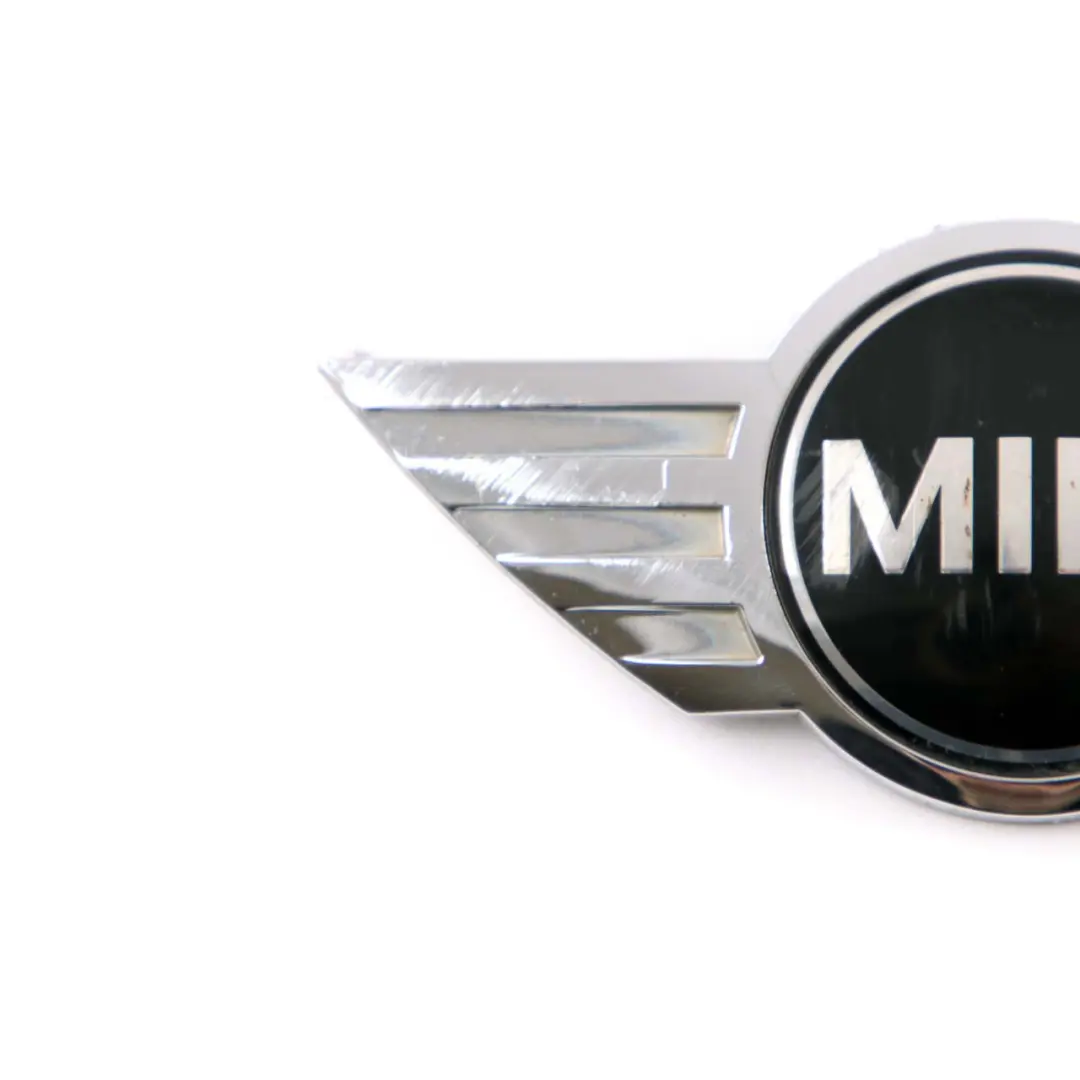 Mini Cooper One R50 R53 R56 R57 Genuine Tailgate Badge Emblema Chrome - SKU 7026186-4 - Numero di parte 7026186