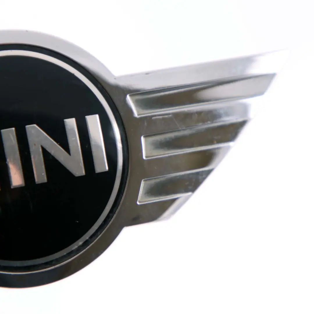 Mini Cooper One R50 R53 R56 R57 Genuine Tailgate Badge Emblema Chrome - SKU 7026186-4 - Numero di parte 7026186