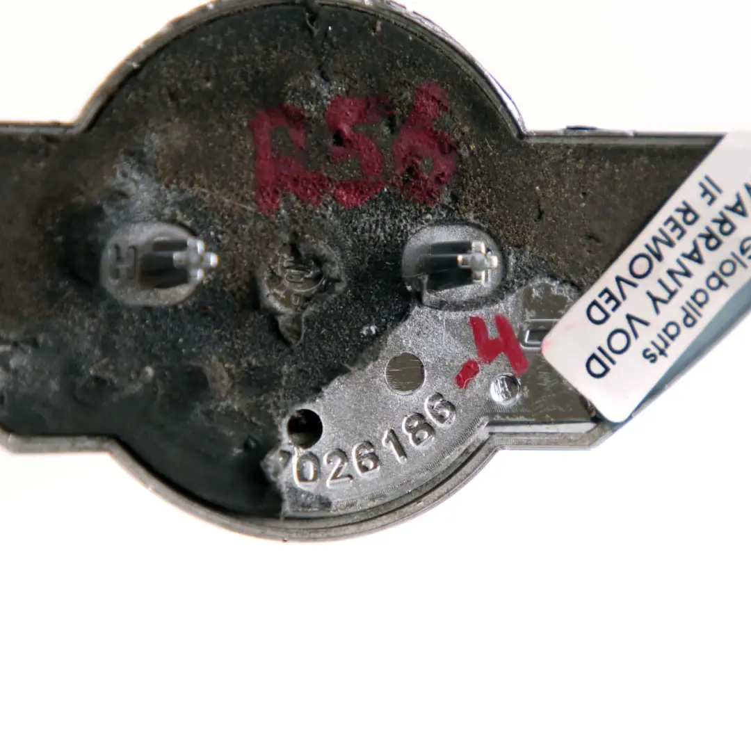 Genuino Insignia trasera portón trasero Emblema Cromo para Mini One R50 R53 R56 R57 con número de pieza 7026186 Mini One R50 R53 R56 R57 Genuino Insignia trasera portón trasero Emblema Cromo - SKU 7026186-4 - Número de pieza 7026186