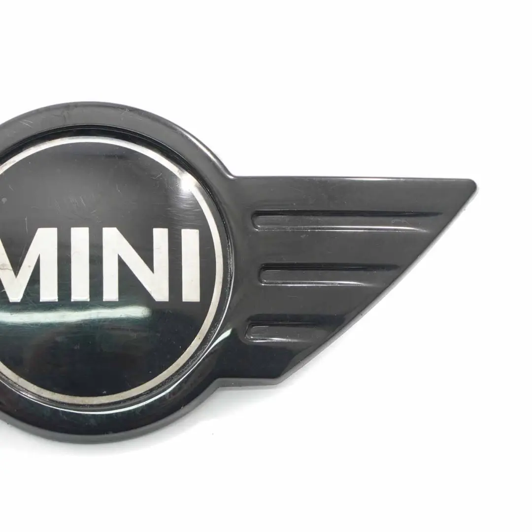 Tailgate Emblem Mini Cooper One R50 R53 R56 Rear Trunk Lid Badge Black - SKU 7026186-5 - Part number 7026186