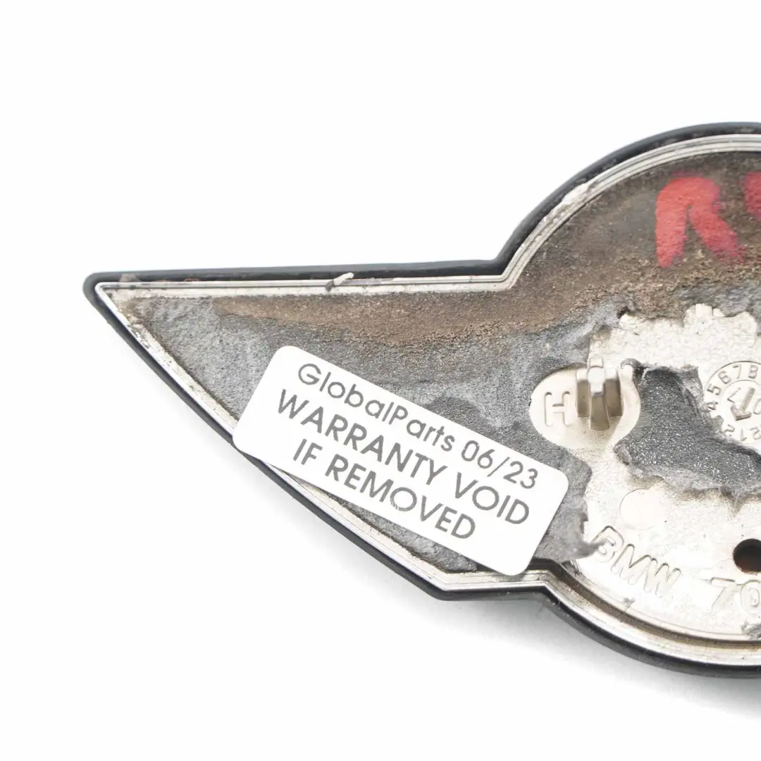 Heckklappen Emblem Mini Cooper One R50 R56 Heckklappe Abzeichen Schwarz für mit Teilenummer 7026186 Heckklappen Emblem Mini Cooper One R50 R56 Heckklappe Abzeichen Schwarz - SKU 7026186-5 - Teilenummer 7026186