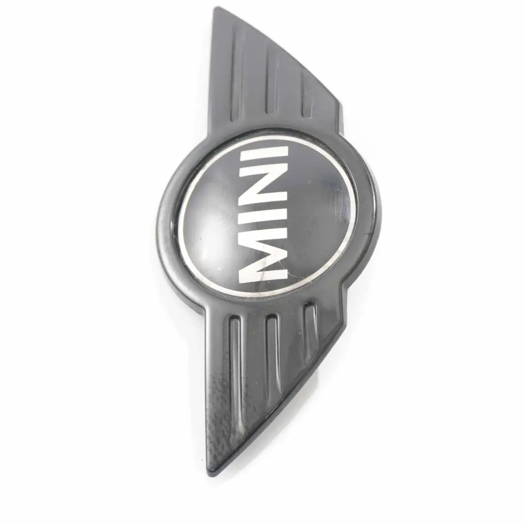 Tailgate Emblem Mini Cooper One R50 R53 R56 Rear Trunk Lid Badge Black - SKU 7026186-5 - Part number 7026186
