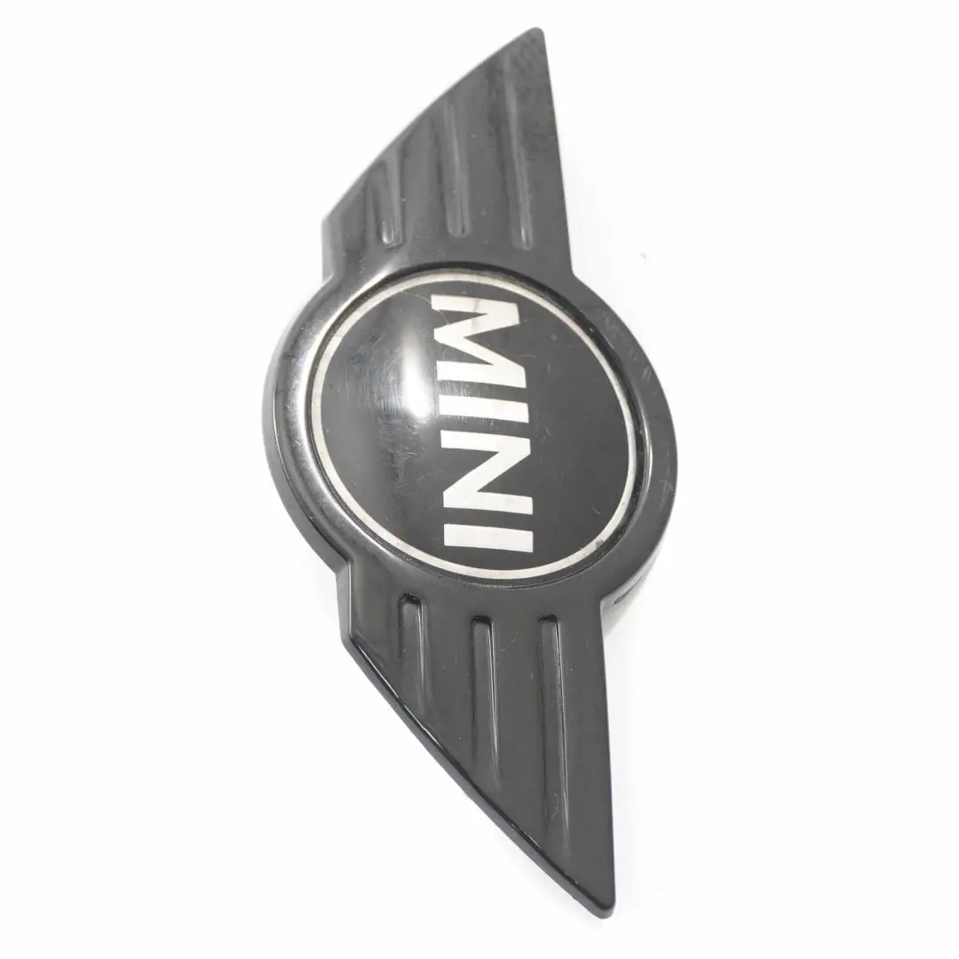 Tailgate Emblem Mini Cooper One R50 R53 R56 Rear Trunk Lid Badge Black - SKU 7026186-5 - Part number 7026186
