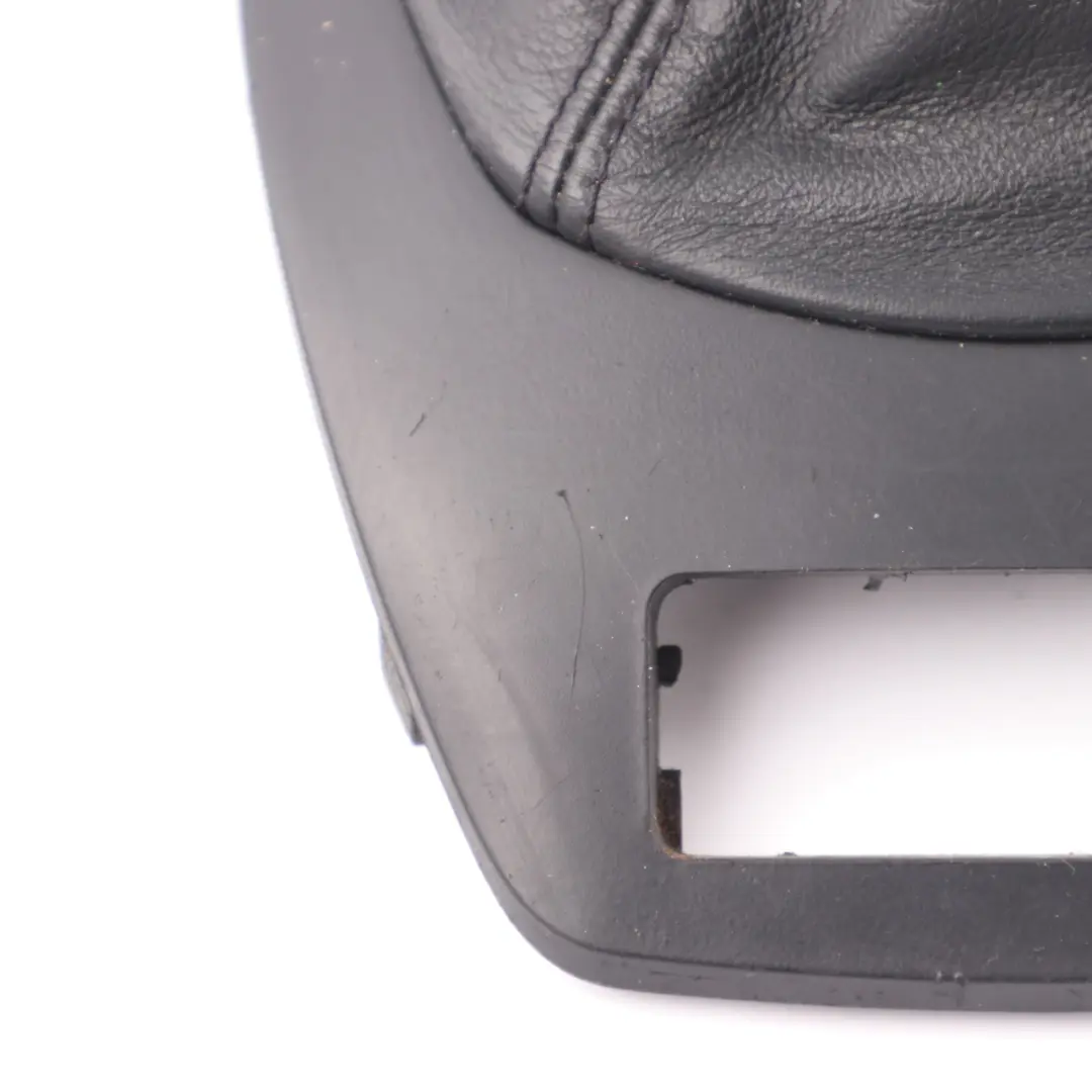 Centre Console Shifter Gear Lever Trim Surround Cover Black 7026221 to BMW Z4 E85 with Part number 7158473 BMW Z4 E85 Centre Console Shifter Gear Lever Trim Surround Cover Black 7026221 - SKU 7026221-1 - Part number 7158473