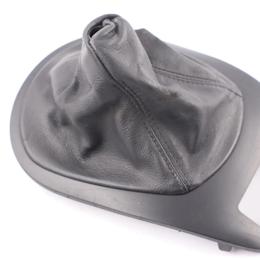 Centre Console Shifter Gear Lever Trim Surround Cover Black 7026221 to BMW Z4 E85 with Part number 7158473 BMW Z4 E85 Centre Console Shifter Gear Lever Trim Surround Cover Black 7026221 - SKU 7026221-1 - Part number 7158473