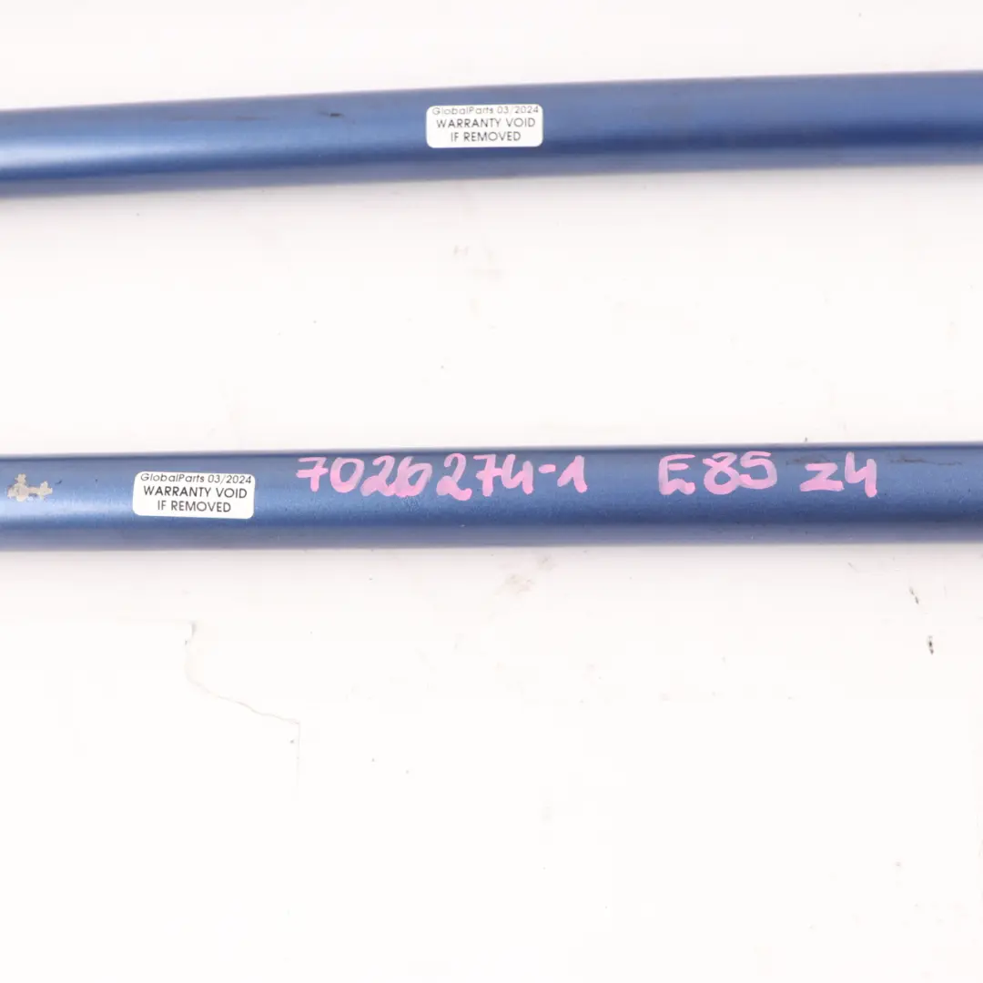 Cross Brace BMW Z4 E85 Engine Compartment Reinforcement Strut Set Blue - SKU 7026274-1 - Part number 7026274