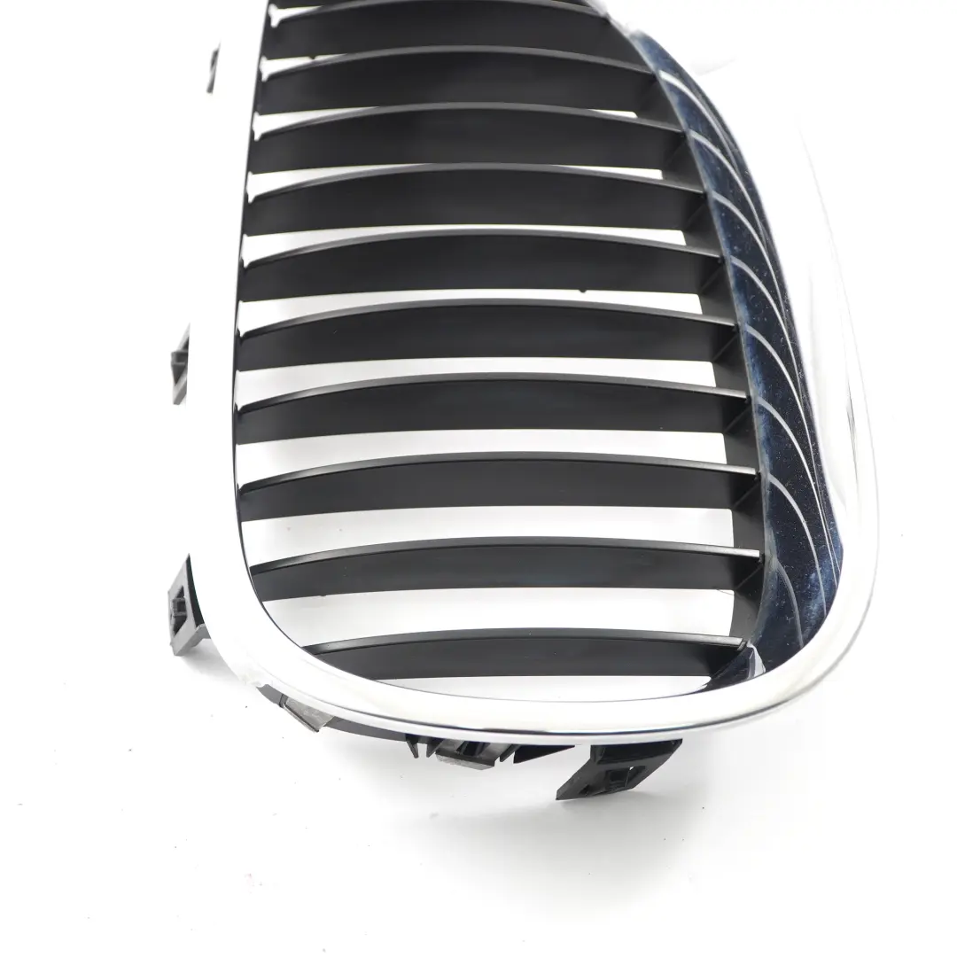 BMW 5 Series E60 E61 LCI Grille Left N/S Chrome Black - SKU 7027061-3 - Part number 7027061