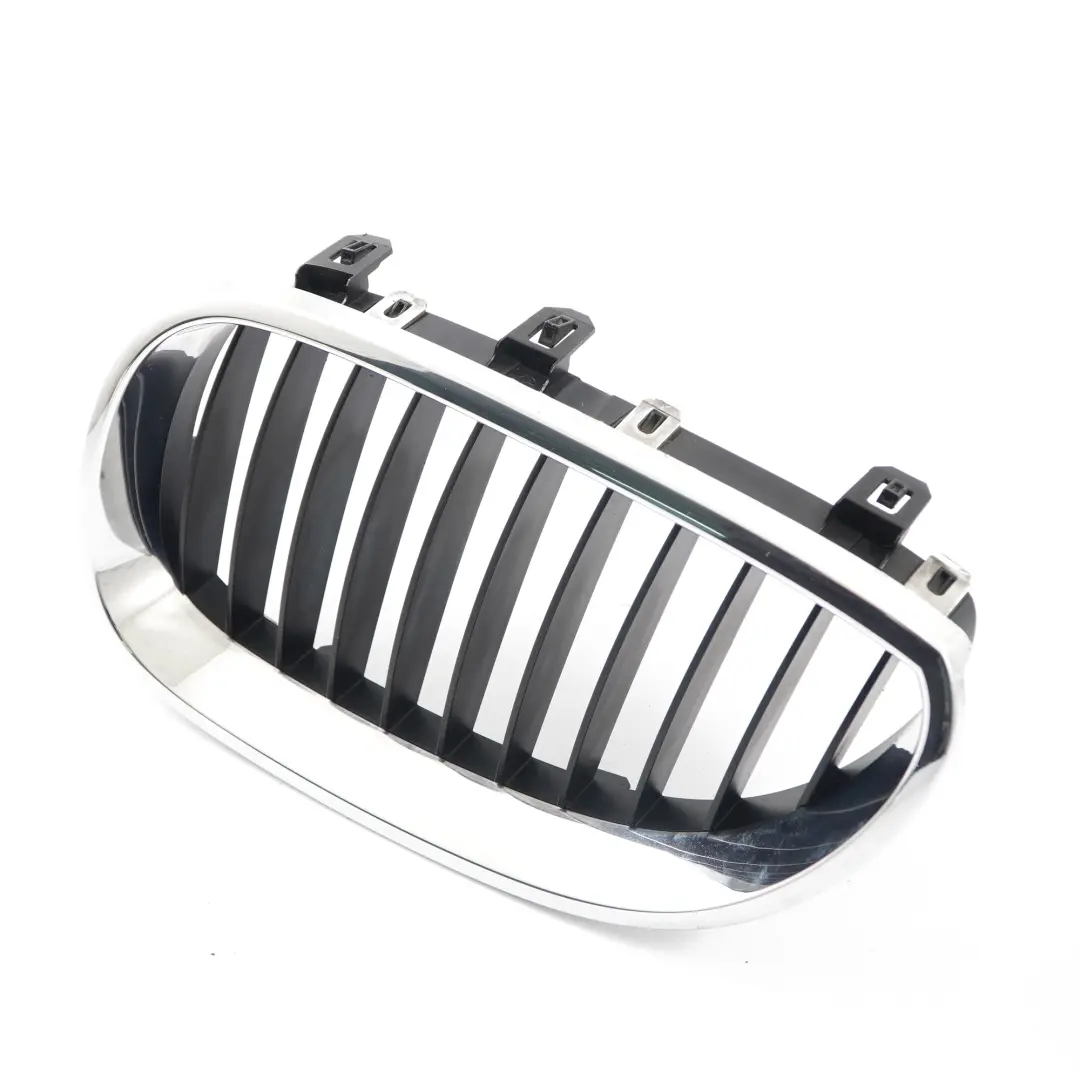 BMW 5 Series E60 E61 LCI Grille Left N/S Chrome Black - SKU 7027061-3 - Part number 7027061