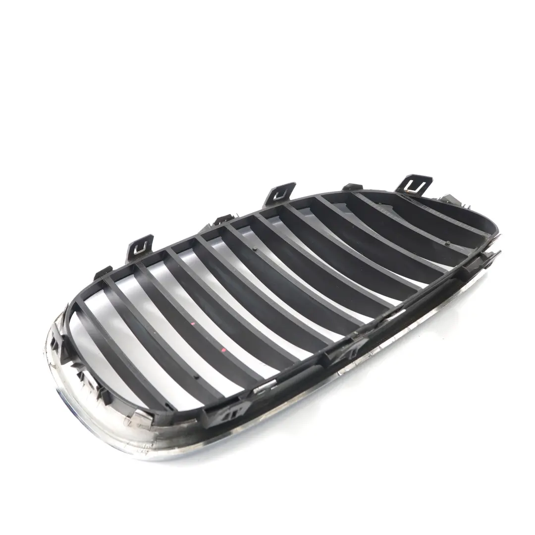 Grille Left N/S Chrome Black to BMW 5 Series E60 E61 LCI with Part number 7027061 BMW 5 Series E60 E61 LCI Grille Left N/S Chrome Black - SKU 7027061-3 - Part number 7027061