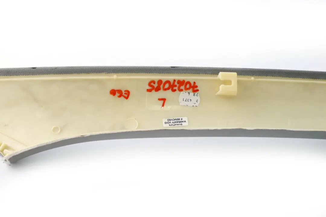 BMW E60 E60N E61 E61N LCI Tapa columna A izquierda HIMMELGRAU - SKU 7027085 - Número de pieza 7027085