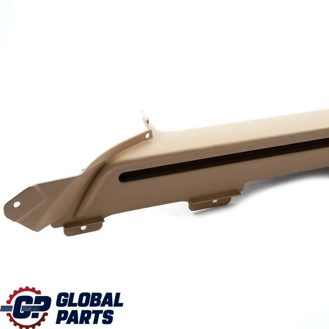 Left Vent Louvre Side Rail Cover In Trunk Lid N/S Beige to BMW X5 Series E53 with Part number 7027133 BMW X5 Series E53 Left Vent Louvre Side Rail Cover In Trunk Lid N/S Beige - SKU 7027133-1 - Part number 7027133