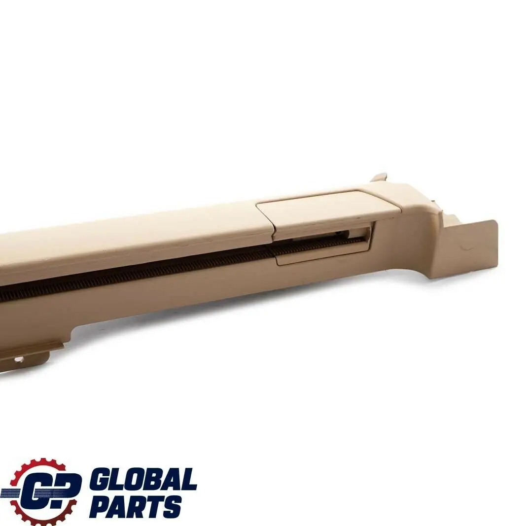 BMW X5 Series E53 Left Vent Louvre Side Rail Cover In Trunk Lid N/S Beige - SKU 7027133-1 - Part number 7027133