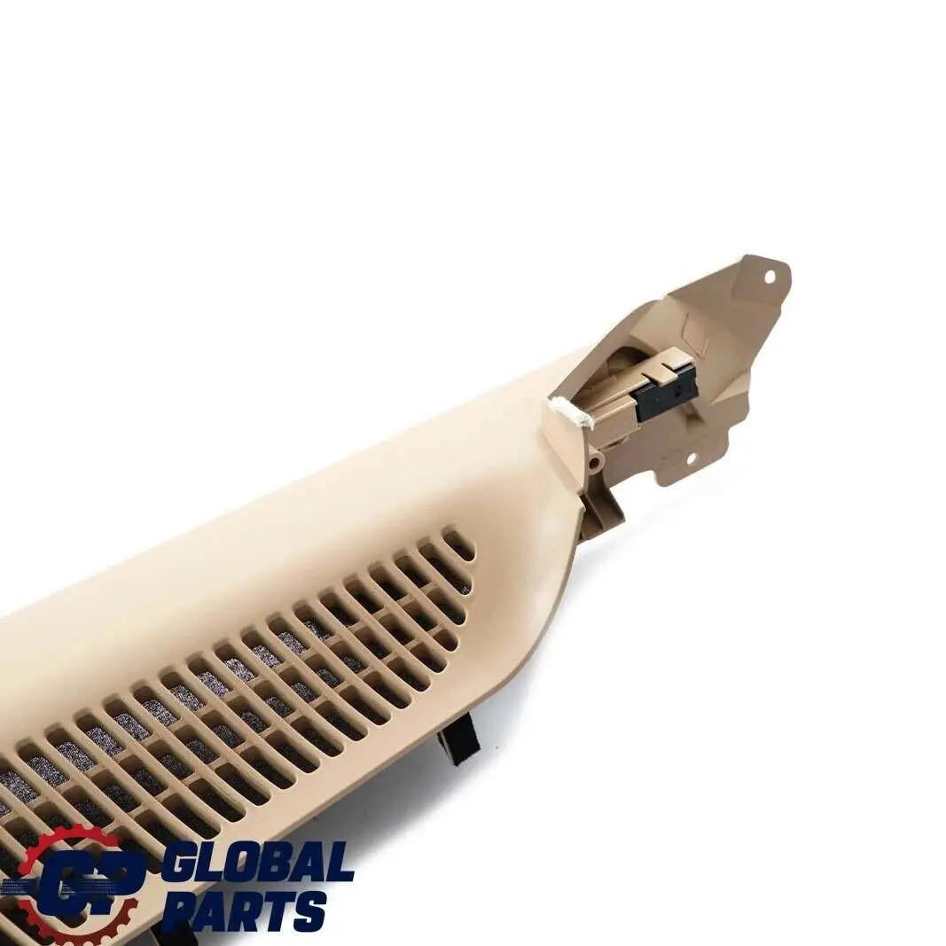 BMW X5 Series E53 Left Vent Louvre Side Rail Cover In Trunk Lid N/S Beige - SKU 7027133-1 - Part number 7027133