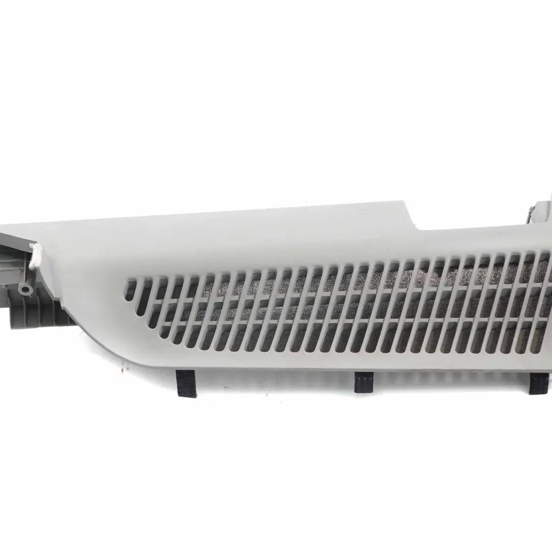 Right Vent Louvre Side Rail Cover In Trunk Lid O/S Grey to BMW X5 E53 with Part number 7027134 BMW X5 E53 Right Vent Louvre Side Rail Cover In Trunk Lid O/S Grey - SKU 7027134-2 - Part number 7027134